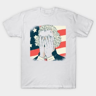 Thomas Jefferson Facepalm T-Shirt